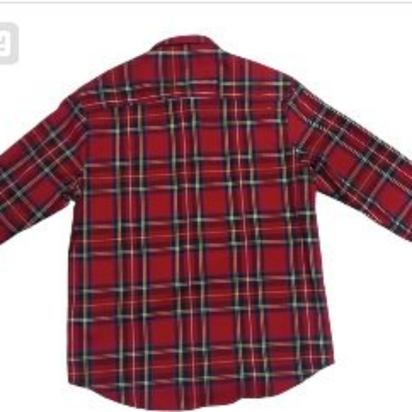 Disney x Forever 21 Mickey Mouse Red Plaid Shirt Size Medium - Picture 3 of 6